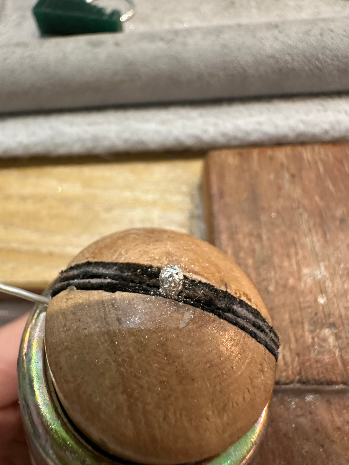 Calla Lily silver ring