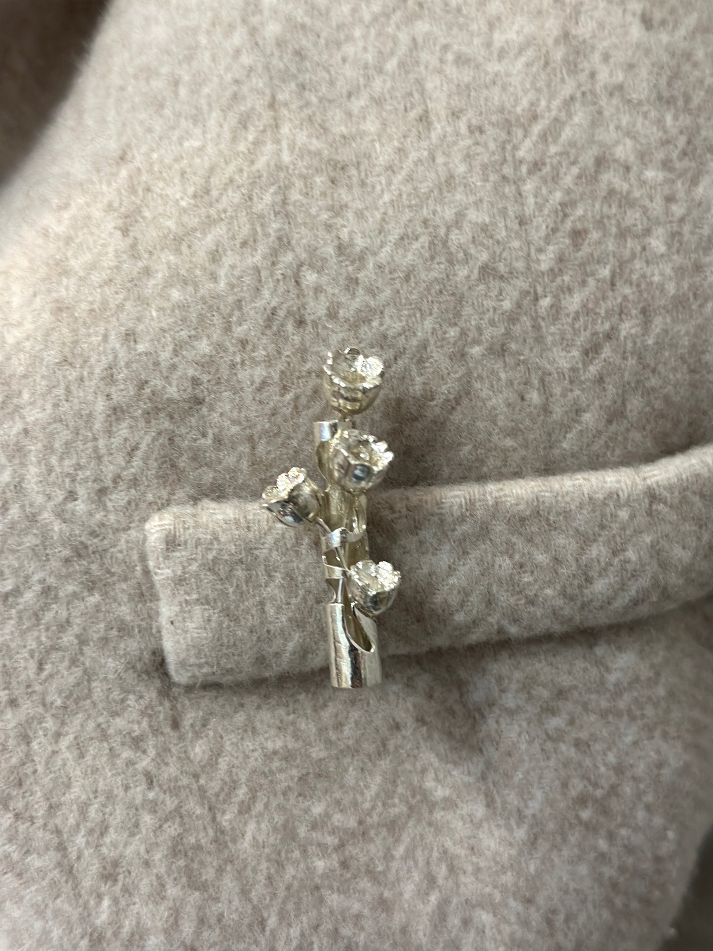 Lily of valley brooch!