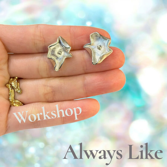 Star earrings