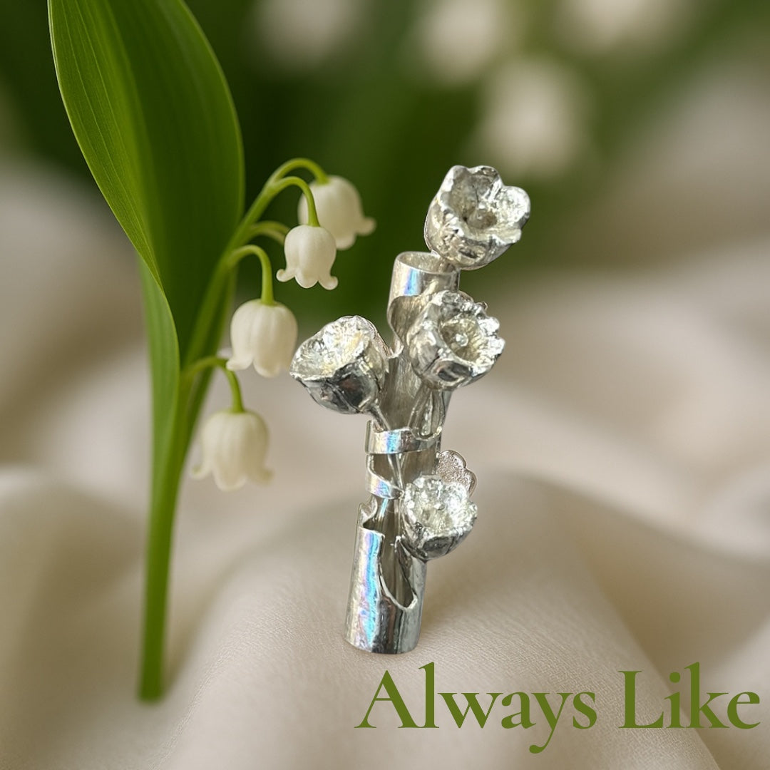 Lily of valley brooch!