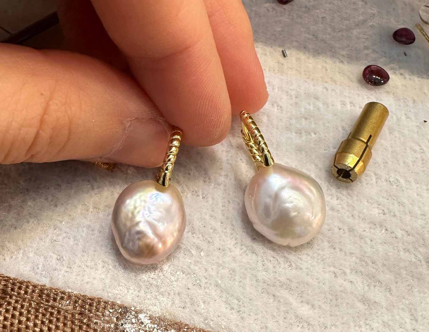 No 3 earrings