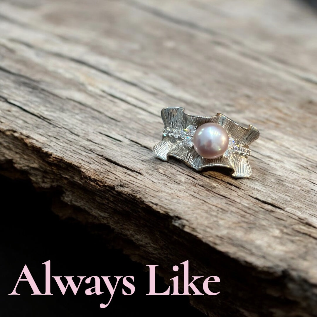 Pink princess ring