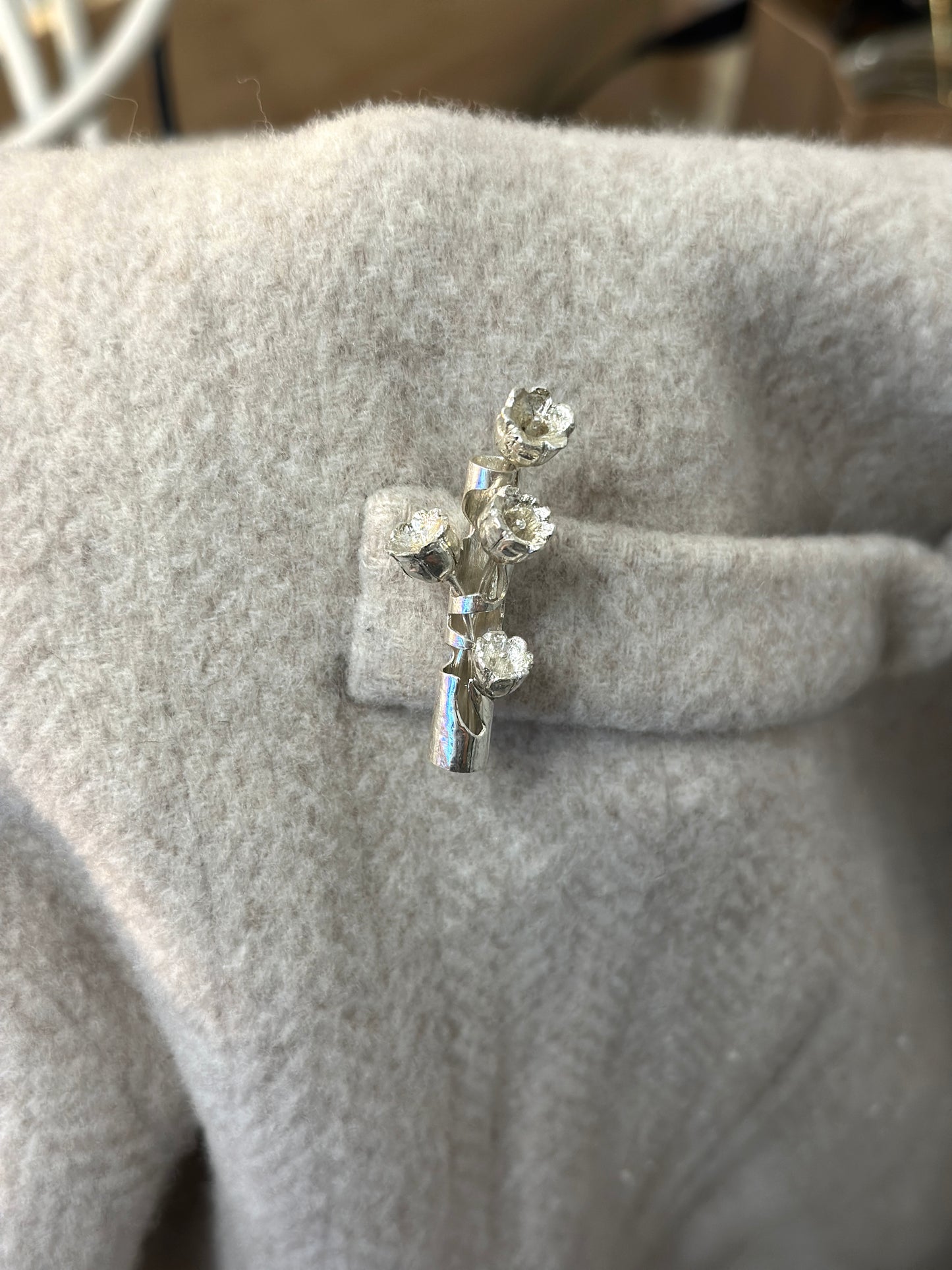 Lily of valley brooch!