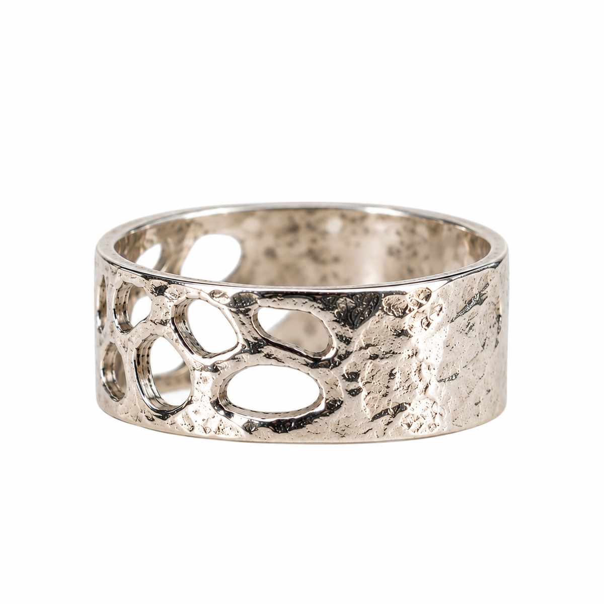 Saimaa S999 fine silver handmade ring